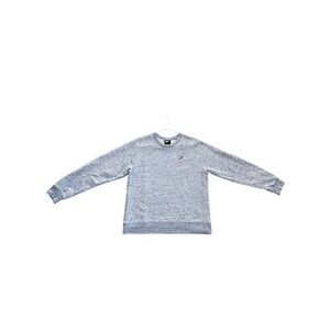 Nike Sportswear Club Fleece Sweatshirt Crewneck Pullover Heather Blue Size M